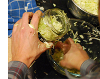 sauerkraut making workshop